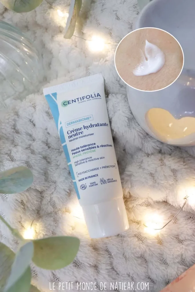 crème hydratante neutre bio Centifolia