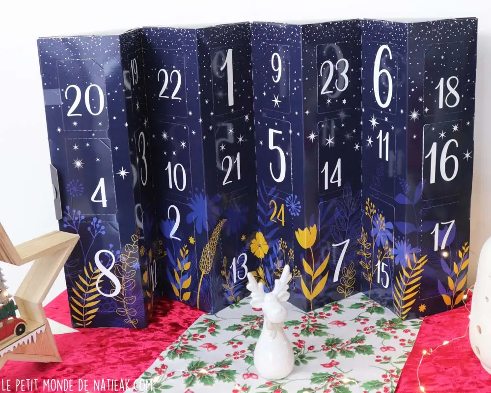 Calendrier de l'avent Nuit étoilée 2026 Fleurance nature