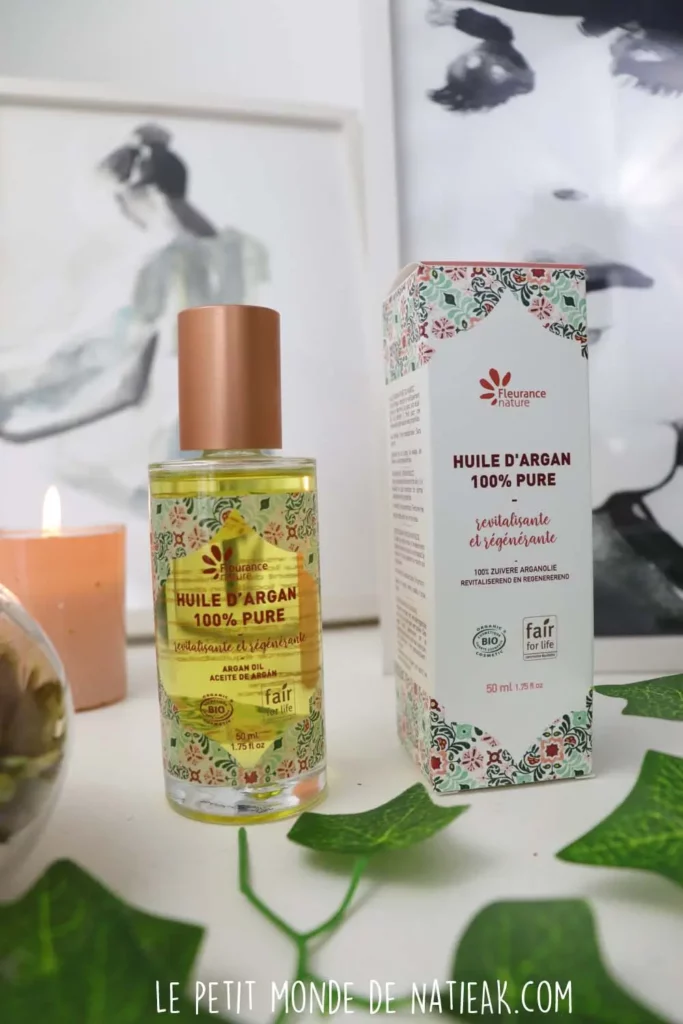 huile d'argan pure et bio Fleurance nature