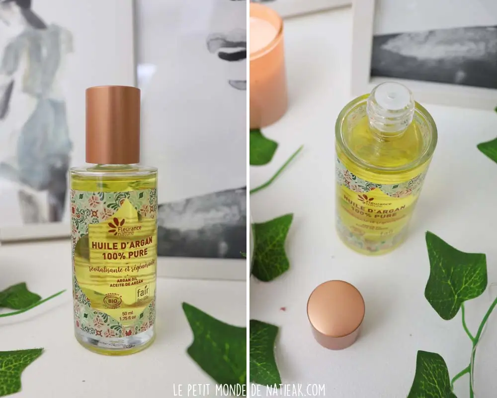 huile d'argan pure et bio Fleurance nature
