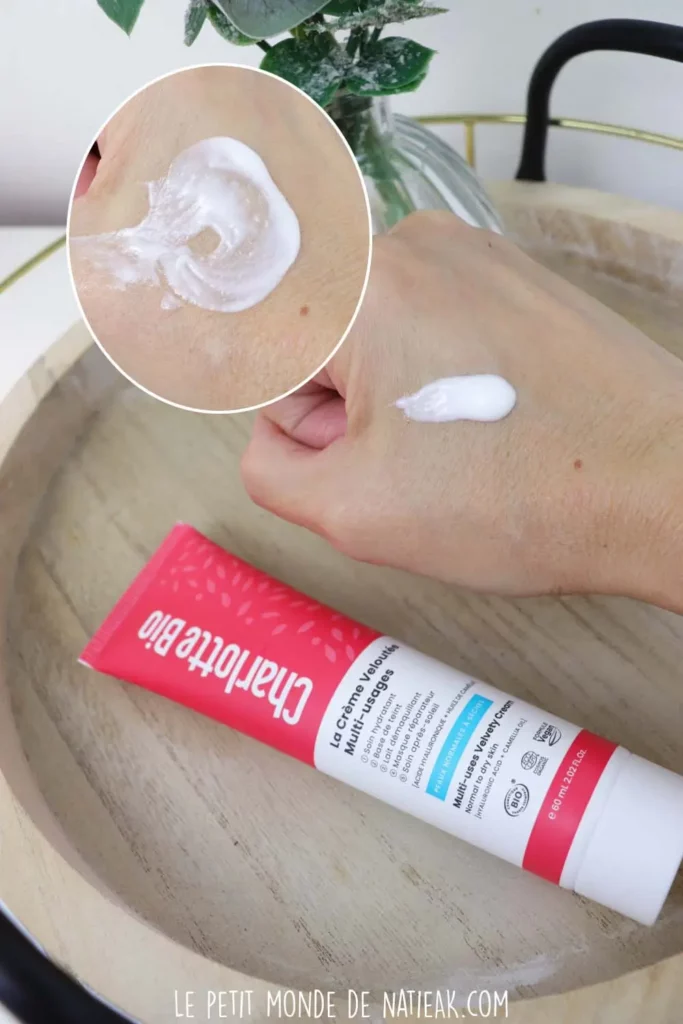 la crème veloutée multi-usages bio charlotte bio