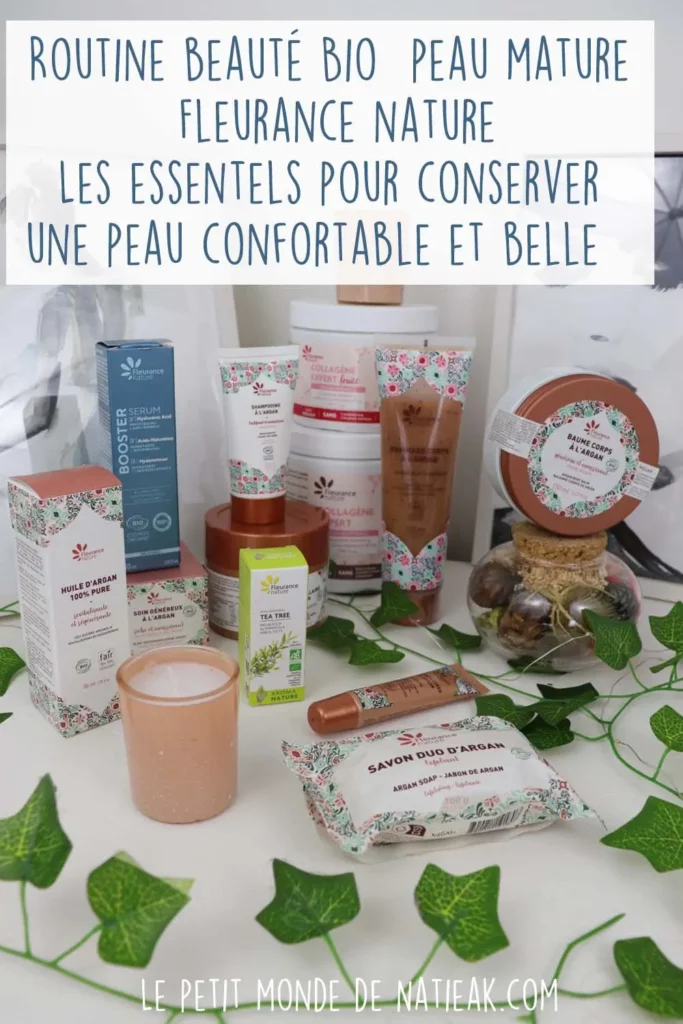 routine beauté bio pour peau après 40 ans